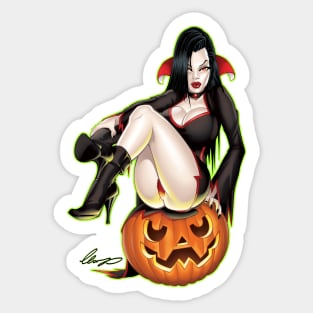 Sexy vampire girl Sticker